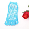 Non-Skid Five Toe Socks Yoga Anti-Slip for Women with Grips Ci13011