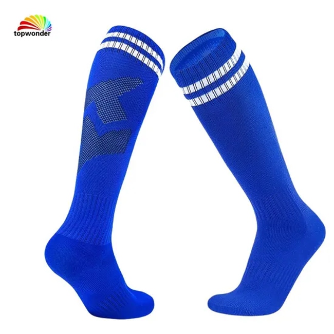 Customize and Wholesale Dry-Fit Cushion Bottom Basketball Football Sports Sock with Good Sweat Absorbing Function at Low Prices