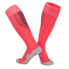 Premium Solid Color Soccer Socks for Adults, 85g Lightweight Comfort