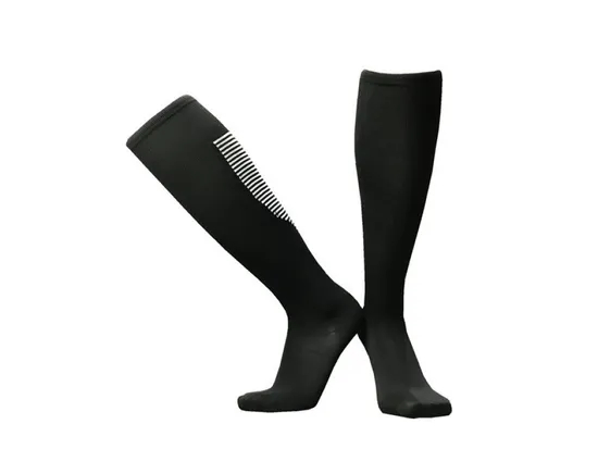 Fluorescent Green Fashionable Adults Football Sock Knee High Socks for Cycling Sports