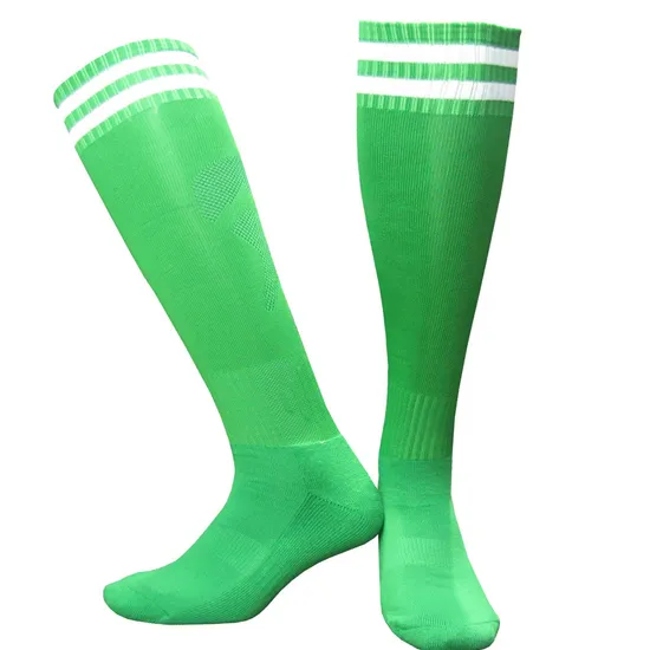High-Performance Solid Color Football Training Socks for Teams