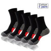 Men′s Athletic Socks Cushion Running Breathable Outdoor Sports Crew Socks