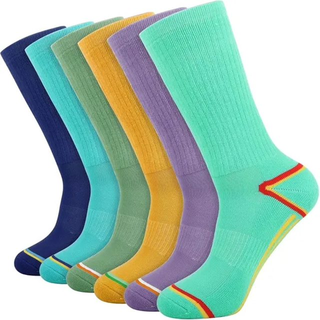 Wholesale Nylon Outdoor Cycling Compression Long Soccer Running Sports Socks