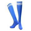 Trendy Yellow Stripe Soccer Socks for Men - Comfortable Sports Wear