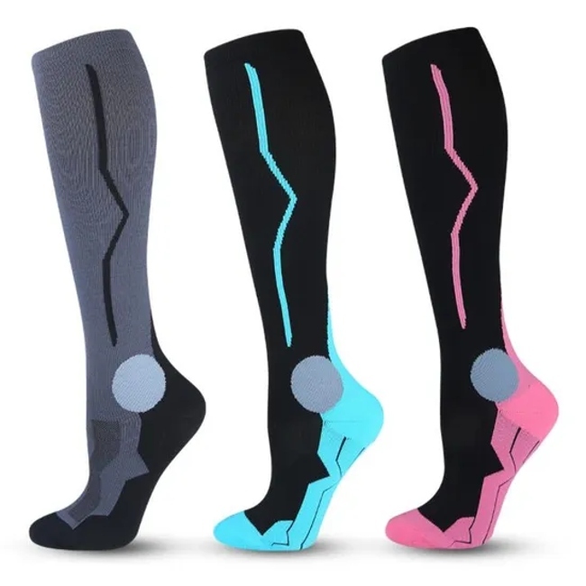 New Style Compression Socks for Men in Stock Wholesale Knee High High Quality Compression Socks