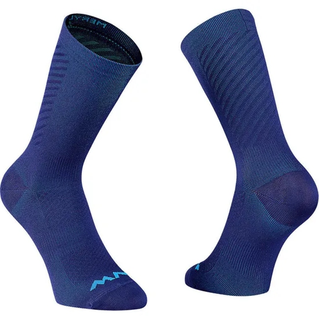 Custom Logo Sports Knitted Socks Men Cycling Compression Athletic Soft Socks