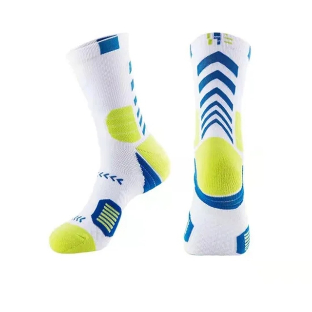 Compression Sports Socks with Custom Logo for Enhanced Performance