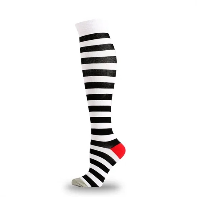 Unisex Men Custom Wholesale Compression Eco Sustainable Recycled Sport Socks