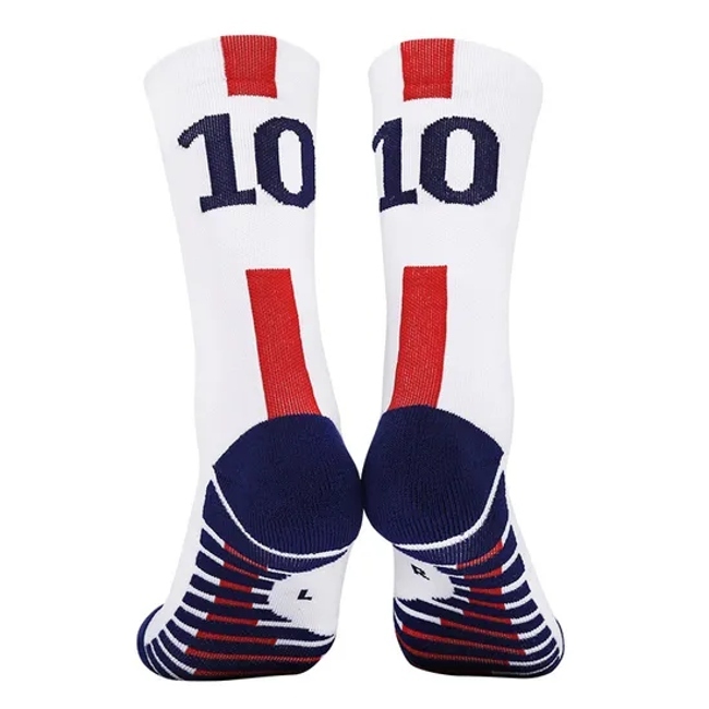 Custom Cotton Fashion Anti Slip Football Sock Ankle Tube High Elasticity Sports Socks Adult Man Compression Sox