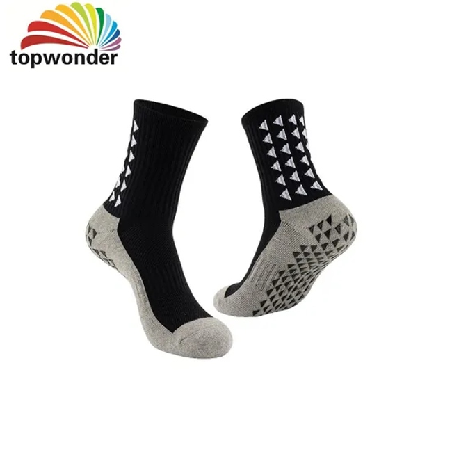 Customize and Wholesale Sports Basketball Football Running Athletic Sock with Anti-Slip and Cushion Function for Men Women and Kids