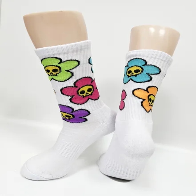 Custom Socks Product Good Quality Combed Cotton Logo Socks