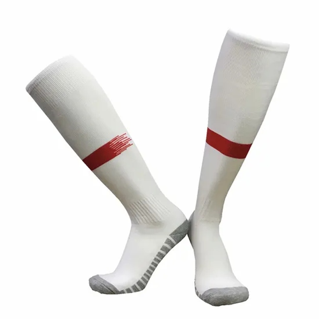151-C017# Long Anti-Slip Football Training Socks for Men