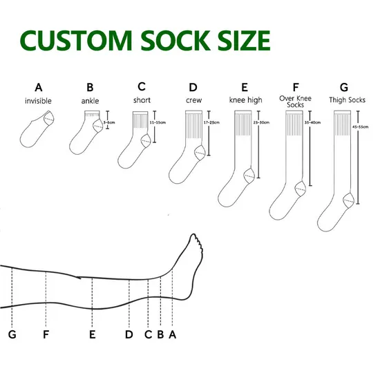 Basketball Compression Socks Low MOQ Custom Logo Sports Socks Custom Logo