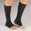 CE FDA Approved 15-21mmhg Thigh High Open Toe Medical Compression Socks