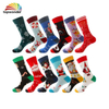 Customize Fashion Sock Christmas Sock Cotton Sock Knee High Sock for Men Women and Kids