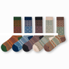 New Fashion Style Top Quality Men s Autumn Warm Knitting cotton Dress Socks Breathable Unisex Ethnic Leisure Crew Socks Stockings