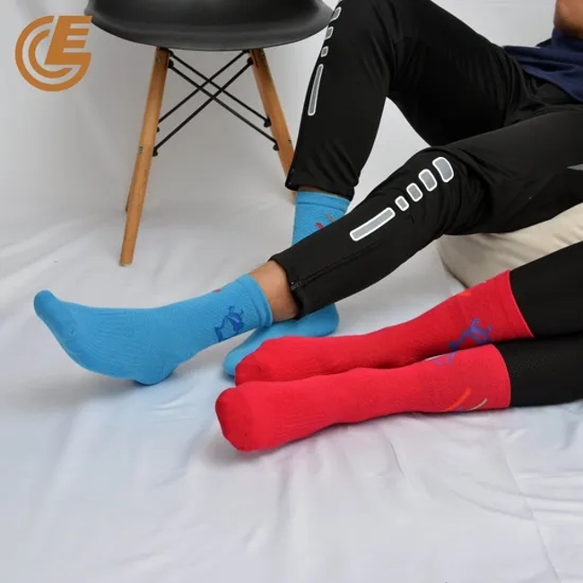 Custom MID-Tube Comfortable Anti-Bacterial Athletic Sports Compression Socks