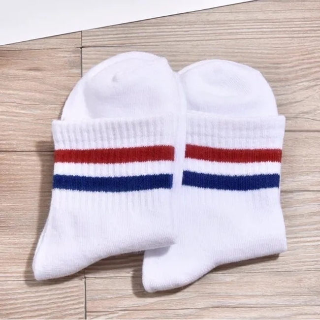Unisex Custom Kids Children Cotton Wholesale Compression Student School Short Socks
