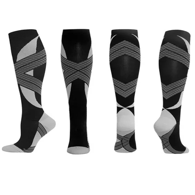 Unisex Man Custom Wholesale Fashion Cotton Men Compression Crew Socks