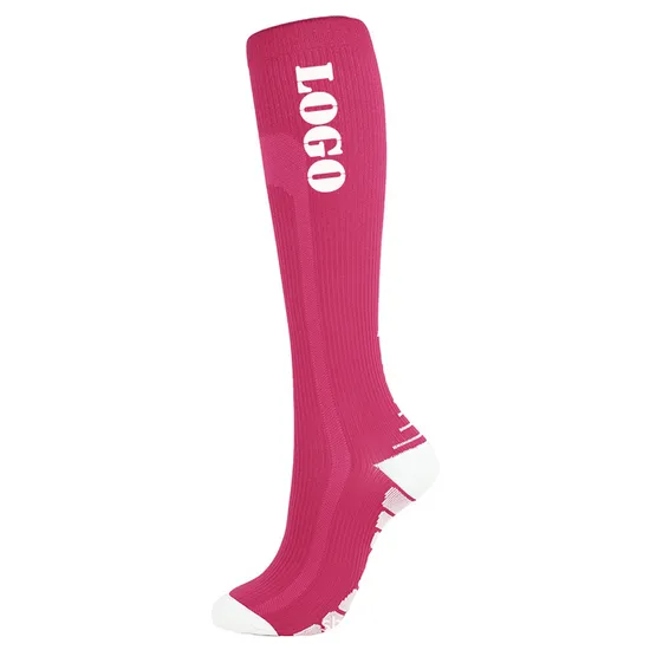 Hot Selling Private Label Winter Cotton Socks Thick Knitted Compression Stockings Socks with Custom Logo
