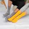 Qlm-293-9 100% Cotton Winter Warm Compression Crew Seamless Socks Stockings Hosiery