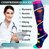 Dropship Unisex Compression Socks Wholesales Multi Pairs Football Socks Golfs Tube Outdoor Sports Nursing Running Fitness Socks