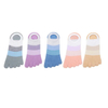 Good Quality Soprts Custom Logo Comfortable Compression Fashion Low Cut Five Toe Finger Socks