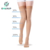 Enerup Nylon Black Compression Socks