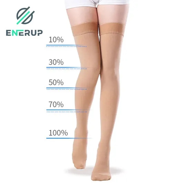 Enerup Nylon Black Compression Socks