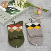 Qlm-106-10 Custom Logo Jacquard Knit Sweat-Wicking Compression Socks for Women