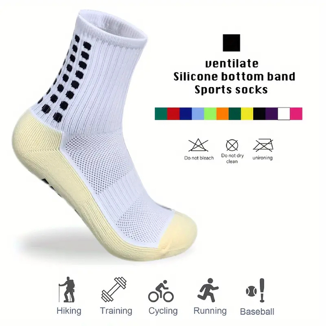 consumer goods Men's Athletic Crew Socks Performance Thick Cushion Running Compression 