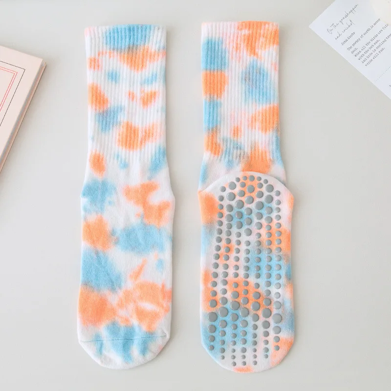 quick delivery Yoga Socks for Women Bandage Pilates Non-Slip Grip Socks Backless Breathable Fitness Sports Ballet Dance Floor 