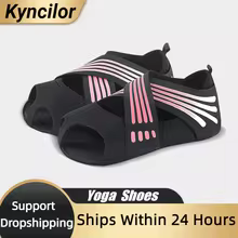 regular orders Kyncilor Professional Non-slip Gym Yoga Shoes Flat Soft Anti-slip Sole Ballet Fitness Dance Shoes Pilates Yoga 