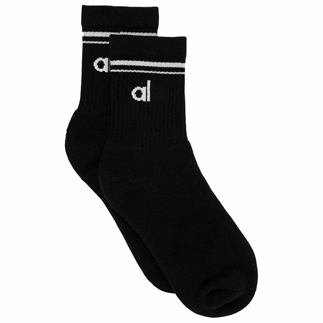high-value buyer Women's AL Retro Cotton Yoga Sports Sock Medium Long Socks Pilates Fitness Sports Four Seasons Socks for Yoga 