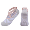 made-to-order Solid Color Yoga Socks Professional Silicone Non-slip Ballet Pilates Socks Backless Breathable Bandage Cotton 