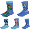 freshly launched Spring Women Heart Hollow Out Lolita Style Cute Socks Thin Middle Tube Socks for Girl Sweet Soft Designer 