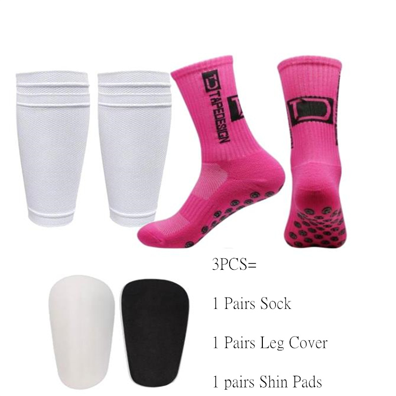 Pantone Matching pcs set Anti-slip Soccer Sock for Men Outdoor Sport Grip Football Womens Yoga Socks Shock Absorbing Mini Shin 