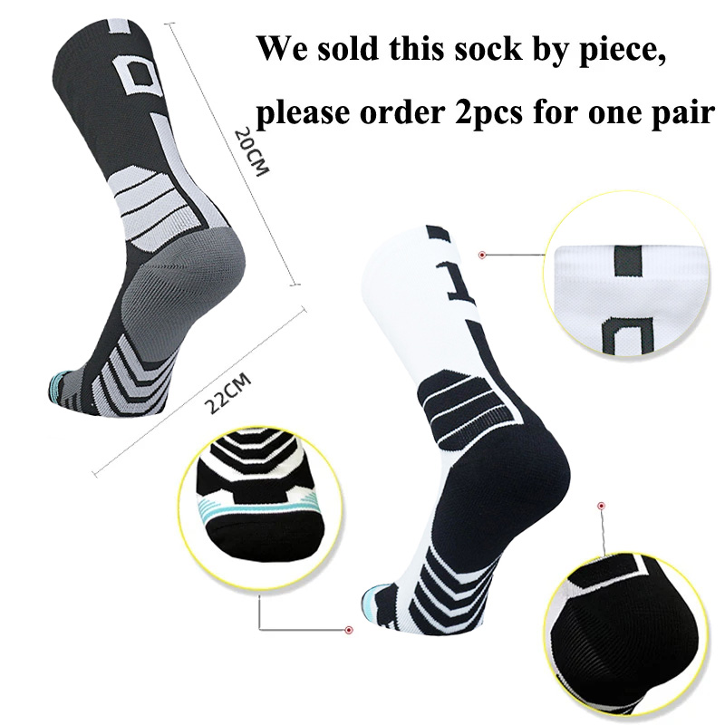 new arrival Sports Basketball Socks Professional pc Football Sock Men's Cycling Soccer Socks Running Sock Calcetines Customized 