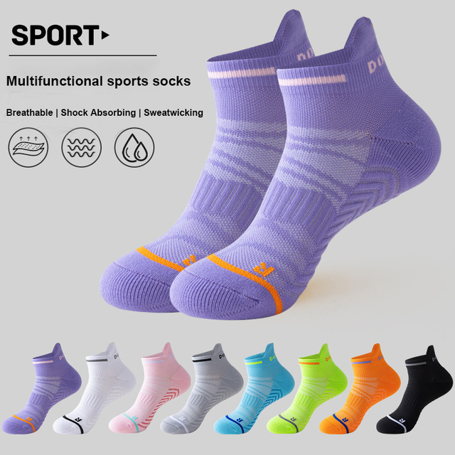 fast delivery Professional Marathon Running Socks Men's and Women's Thick Towel Bottom Socks Basketball Socks Quick-drying 