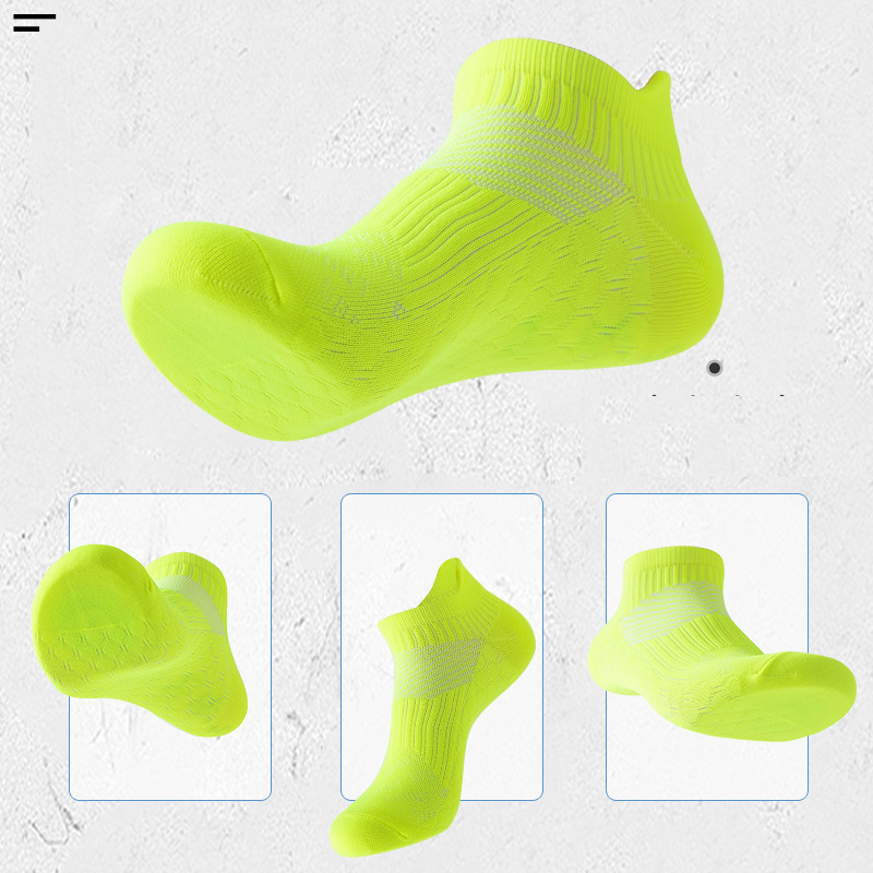 data protection New Sport Running Ankle Socks Women Men Athletic Thin Breathable Quick Dry Fitness Marathon Compression Short 
