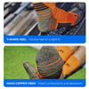 unique designs Deodorant Nano Copper Sports Socks for Men Antibacterial Basketball Climbing Sock Compression MTB Cycling 