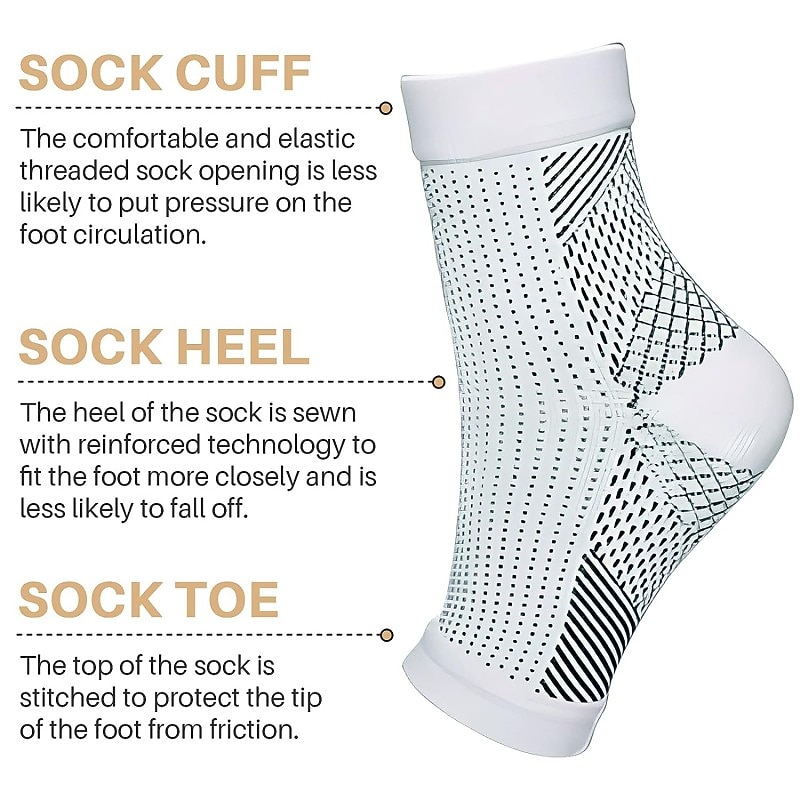 Wholesale Requirement Neuropathy Socks for WomenMen Ankle Brace SocksTendonitis Compression Socks For Pain Relief Plantar for 