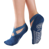 Artwork Customization Women Yoga Sport Anti-slip Socks Backless Silicone Dots Socks Ladies Ventilation Ballet Dance Gym Fitness 
