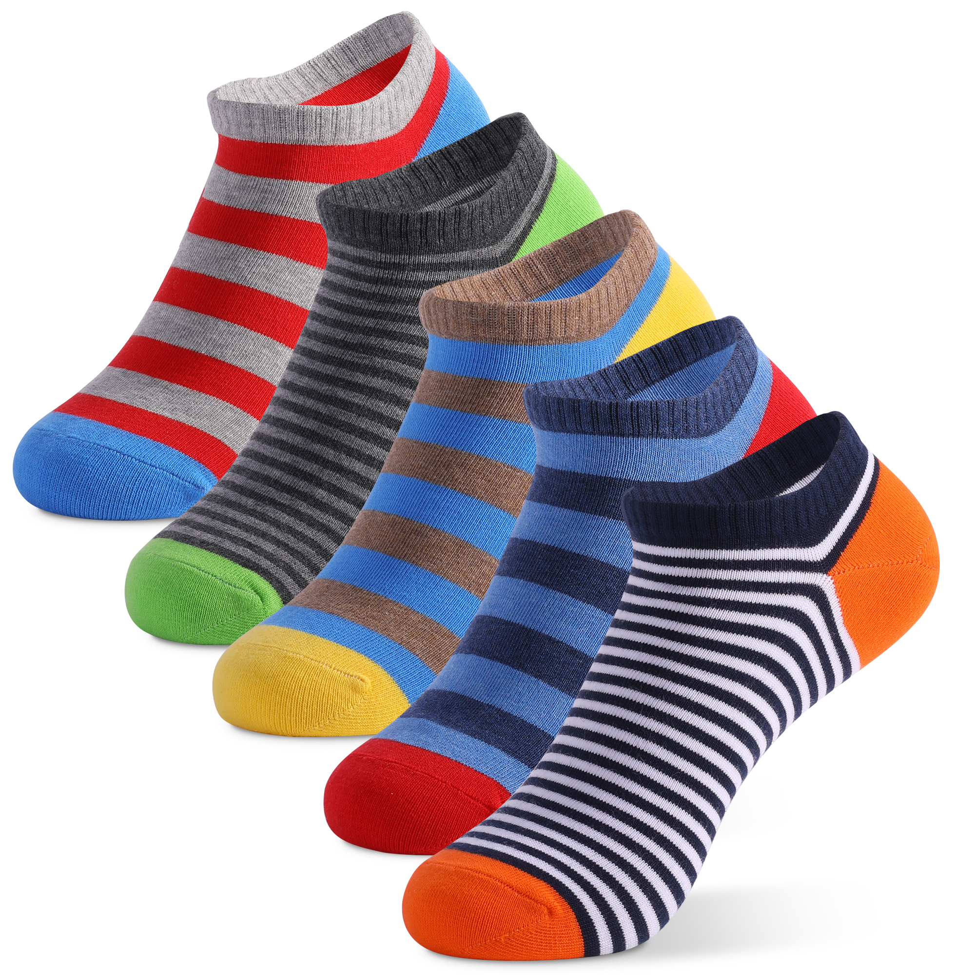 Warehousing Service Low Cut Men Socks Solid Color Stripe Breathable Cotton Socks Sport Short Socks Women Men Funny Ankle 