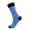 OEM Manufacturer High Quality Colorful Happy Novelty Cartoon Animal Fruits Marine Organism Crew Cotton Men Socks