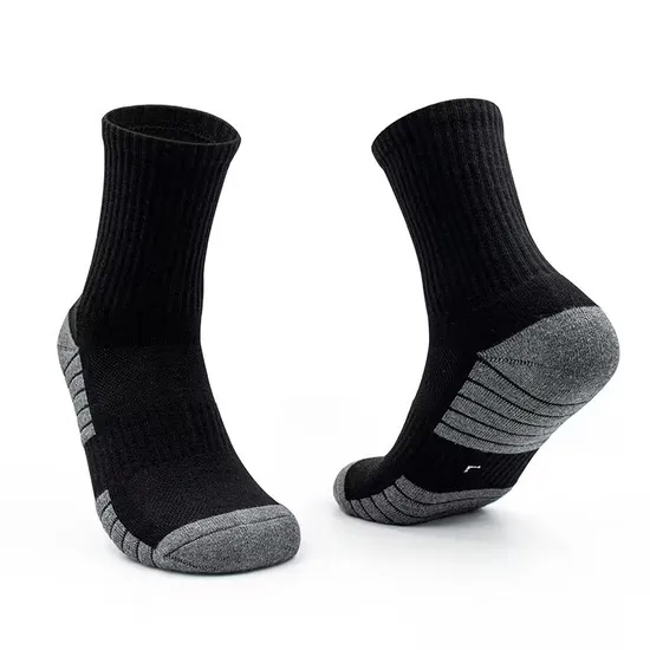 Low MOQ Super Running Cycling Athletic Crew Basketball Men Terry Sports Socks