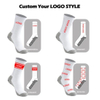 Sports Custom Logo Nylon Spandex Grip Black Organic Cotton Compression MID-Tube Non-Slip Knitting Wholesale Gym Soccer Football Men Yoga Women Stocking Socks