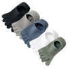 Men′s Thin Mesh Sports Toe Socks Custom Logo
