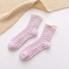 Custom Cartoon Children′s Solid Color Cotton Socks