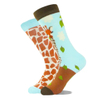 Unisex Funny Mismatch Socks for Gifts Hipster Design Ab Cotton Socks